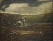Albert Pinkham Ryder Die Rennbahn oder der Tod auf einem fahlen Pferd china oil painting artist